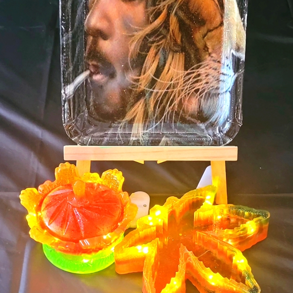 Light up ashtrays